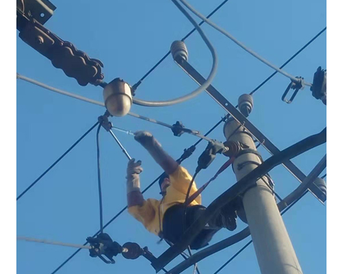 2019.11.14東園甲線孫路樓區8號桿帶電打火